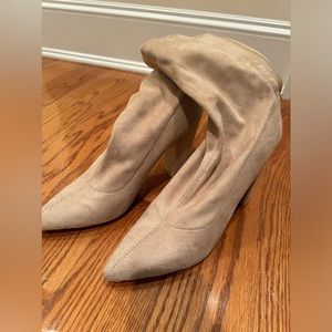 Women’s stretch ultra suede booties